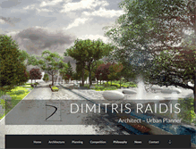 Tablet Screenshot of dimitrisraidis.com